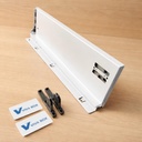   ML SYSTEM - VIVABOX na 18mm DTD /H86mm/ Biela - 3D - 1set