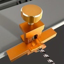  Montážna šablóna na dvierka – vrtací prípravok 2-v-1