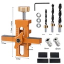  Montážna šablóna na dvierka – vrtací prípravok 2-v-1