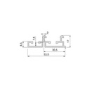  SPACE+ Posuvný systém - horná kolajnica 2,35m, ks        