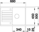 BLANCO ZIA 45 S Compact