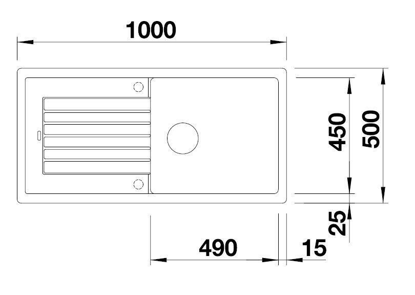 BLANCO ZIA XL 6 S 