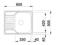 BLANCO TIPO 45 S Mini