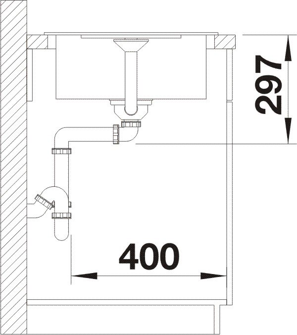 BLANCO METRA 45 S Compact 