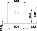 BLANCO SUBLINE 500 IF/A SteelFrame