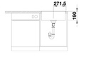 BLANCO SUBLINE 500 IF/A SteelFrame