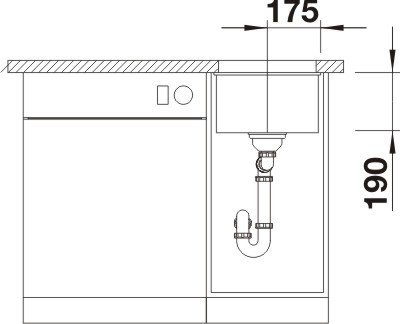 BLANCO SUBLINE 320-U