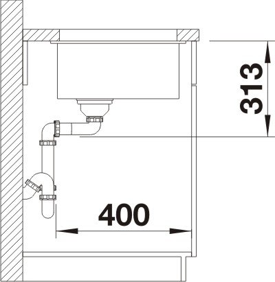 BLANCO SUBLINE 320-U