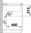 BLANCO SUBLINE 340/160-U