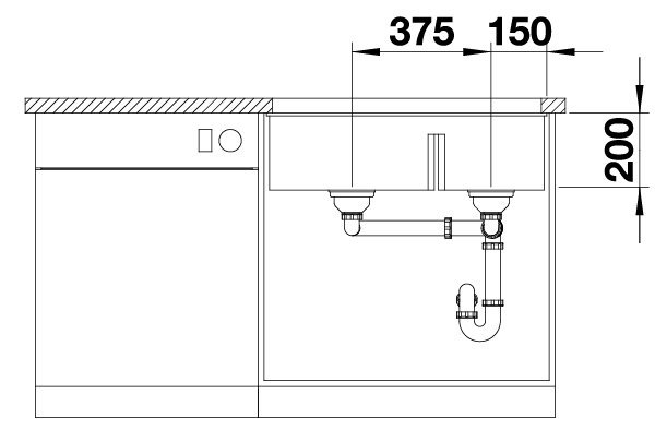 BLANCO SUBLINE 430/270-U