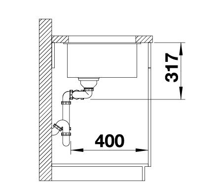 BLANCO SUBLINE 430/270-U