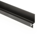 Úchytkový Profil  Zafrézovací TVAR L-ČIERNÝ 3000MM