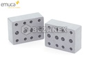 MB Box - Komponenty - šablóna 25mm  biele