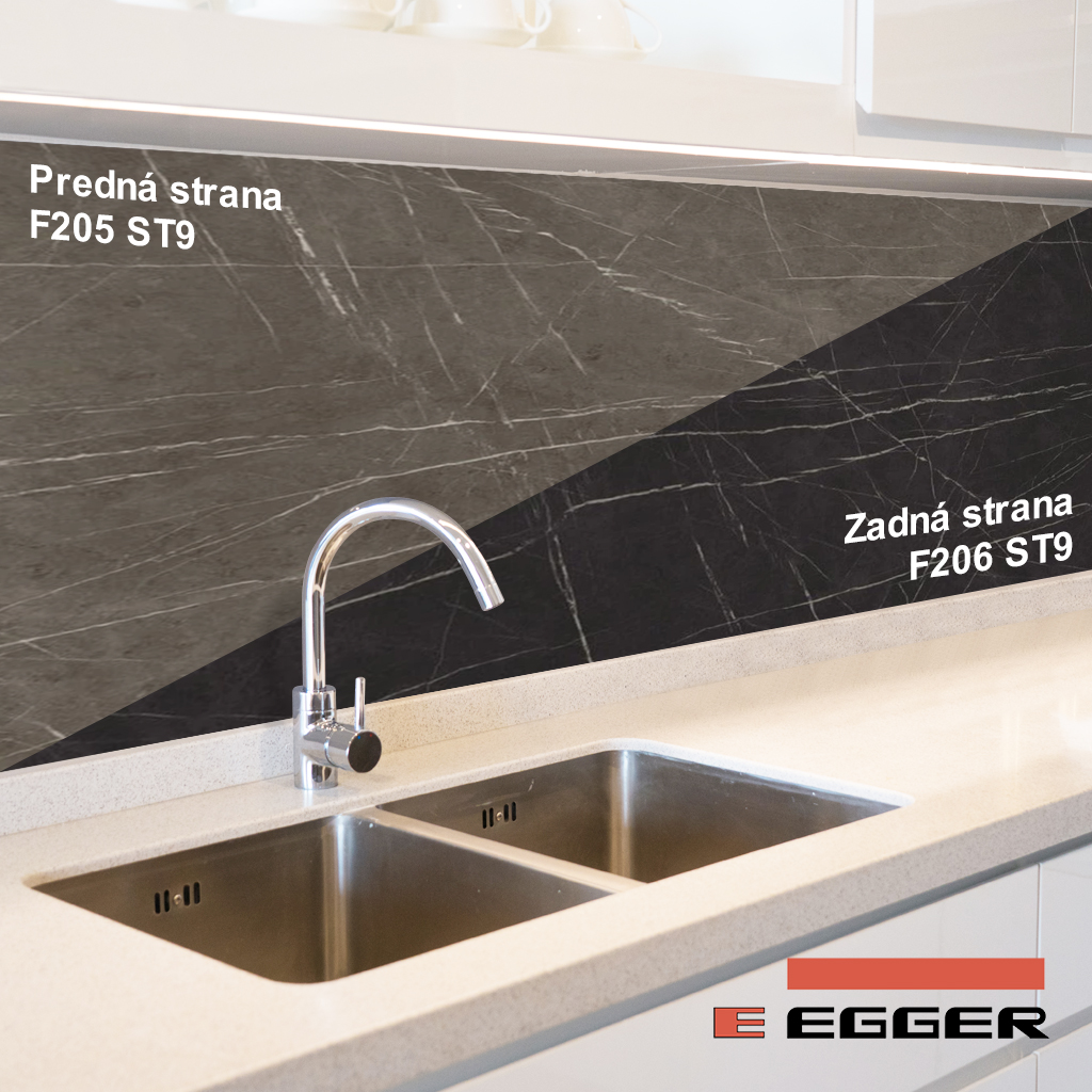 Egger - ZÁSTENA - F205 ST9 / F206 ST9 - 640 x 8 mm