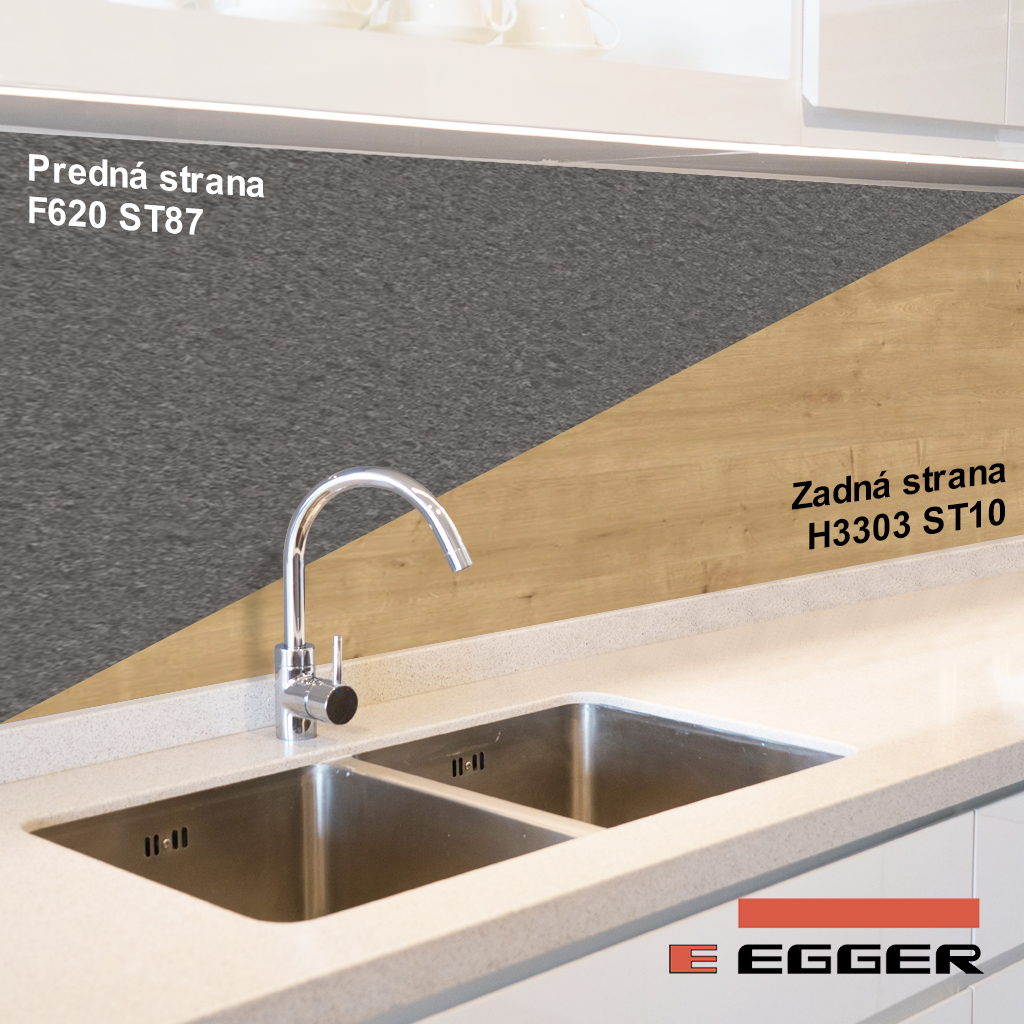 Egger - ZÁSTENA - H3303 ST10 / F620 ST87 - 640 x 8 mm