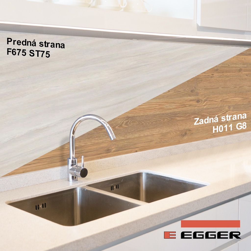 Egger - ZÁSTENA - H011 G8 / F675 ST75 - 640 x 8 mm