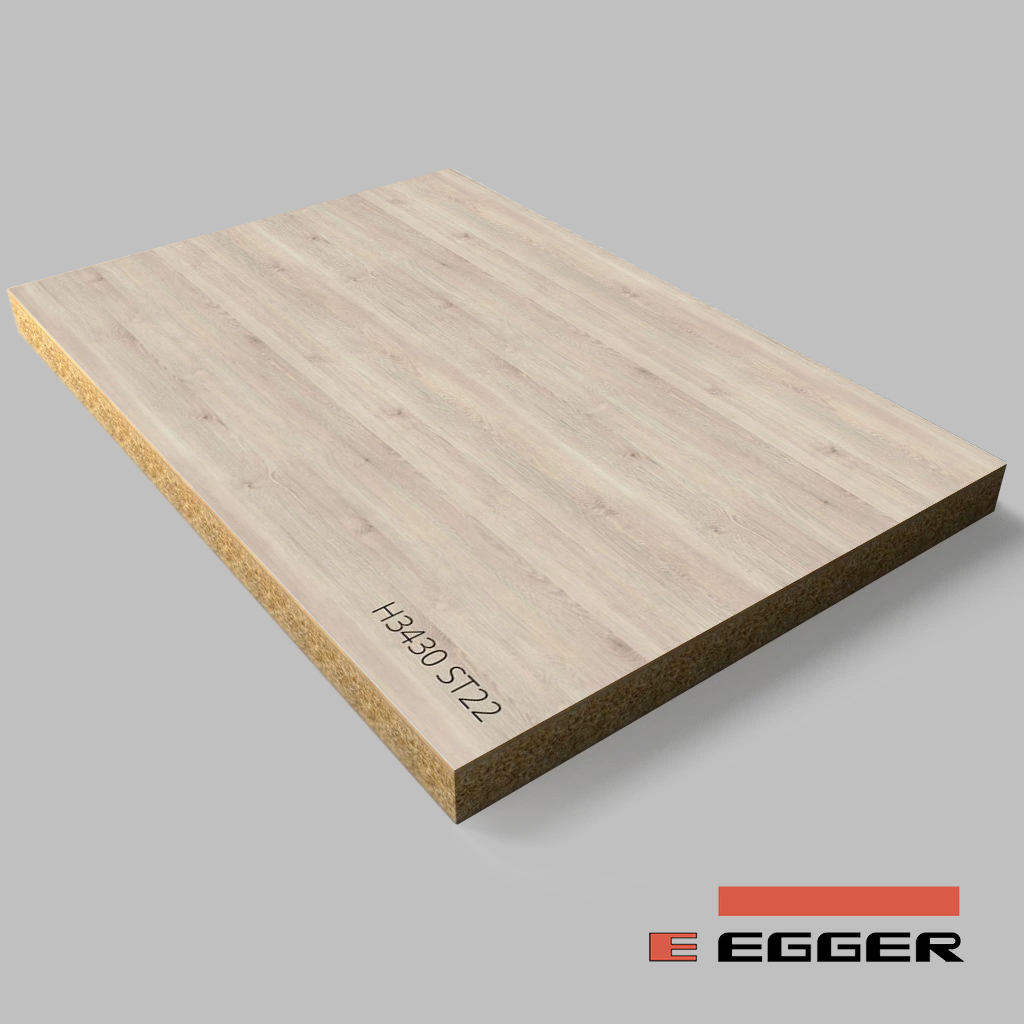EGGER - DTDL - H3430 ST22 - Pinie Aland biela - 18 mm