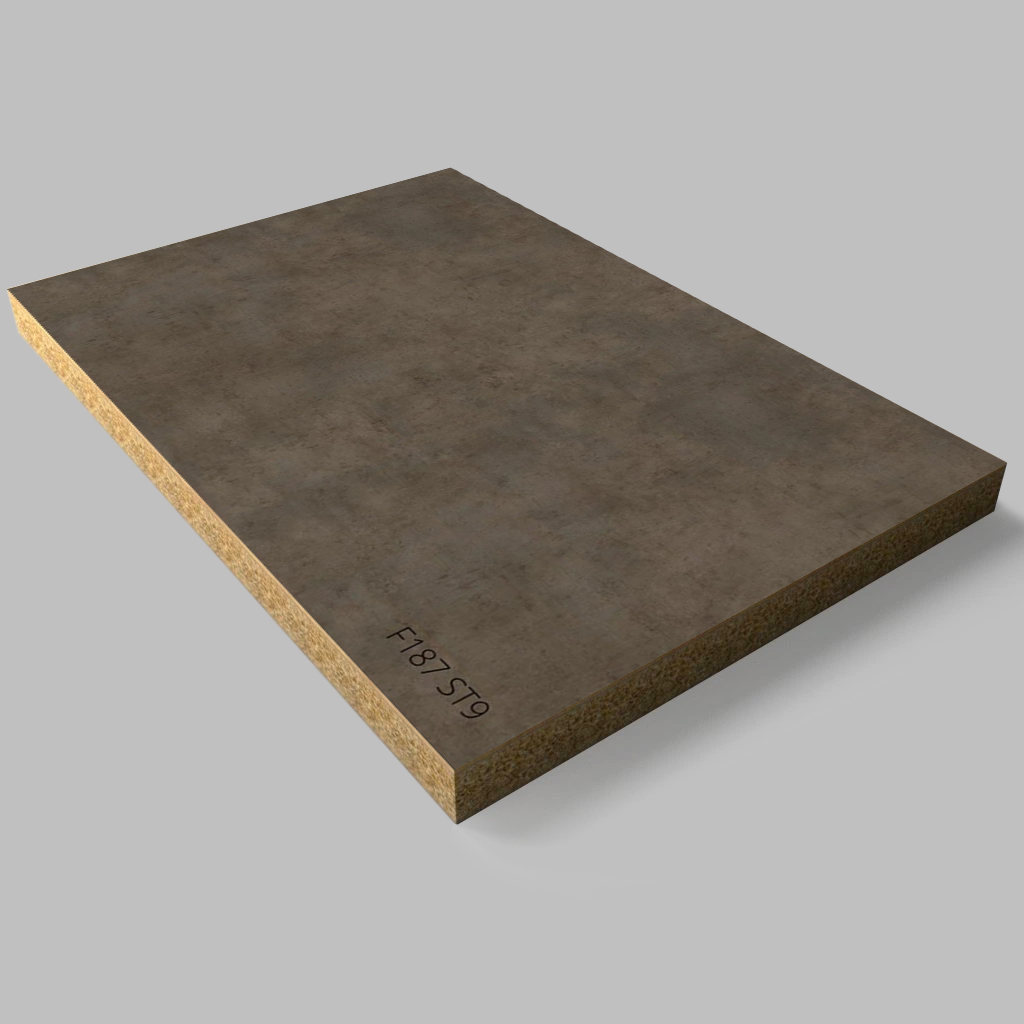 EGGER - DTDL - F187 ST9 - Beton Chicago tmavé - 18 mm