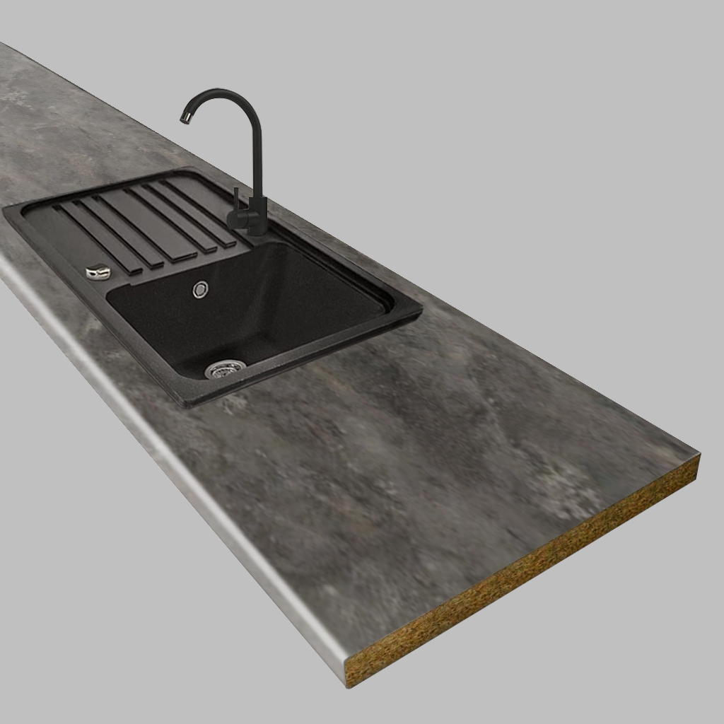 EGGER - Pracovná doska - F121 ST87 - Metal rock antracitový