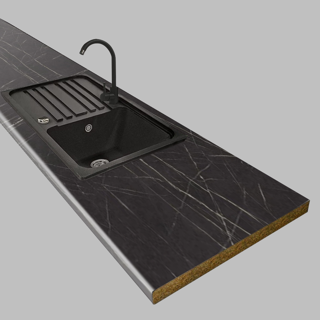 EGGER - Pracovná doska - F206 PM - Pietra Grigia čierna