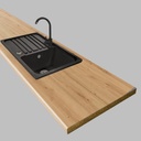 EGGER - Pracovná doska - H1318 ST10 - Dub divoký prírodný