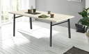 Jedálenský stôl /1500x900/ - 2193 PR LIGHT SHIMO KRONOSWIS - Noha - BOGOTA - /V710*Š820/