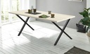 Jedálenský stôl /1500x900/ - 2193 PR LIGHT SHIMO KRONOSWIS -  Noha - SIDNEY  /V710*Š780/