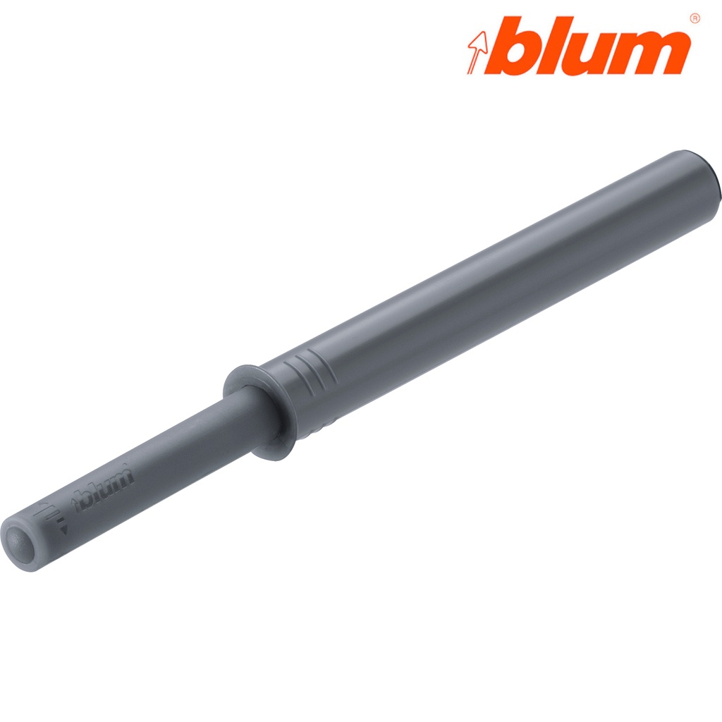 BLUM Tip on - push nastavitelný šedý dlhý /956A1006/  s nárazníkom