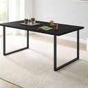 Jedálenský stôl /1500x900/ - 190 PR  Čierna Gravír - Noha - MILANO - /V710*Š780/  