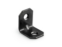 Uholník s prelisom ČIERNÝ - 20x20x16mm