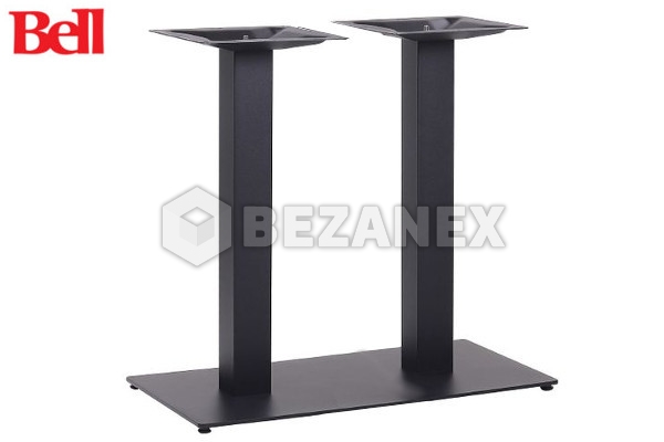 Stolová podnož 740mm Hranatá ČIERNÁ DUO