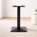 Stolová podnož  740mm - Hranatá ČIERNÝ ihlan - Pyramídová