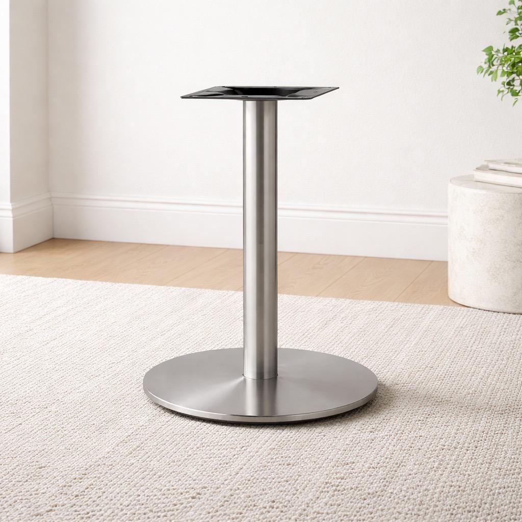 Stolová podnož  740mm Okrúhla Nerez