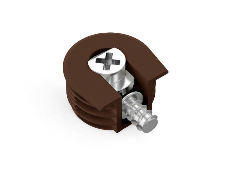 Excenter - HNEDÝ - /20x12,5x16mm/  