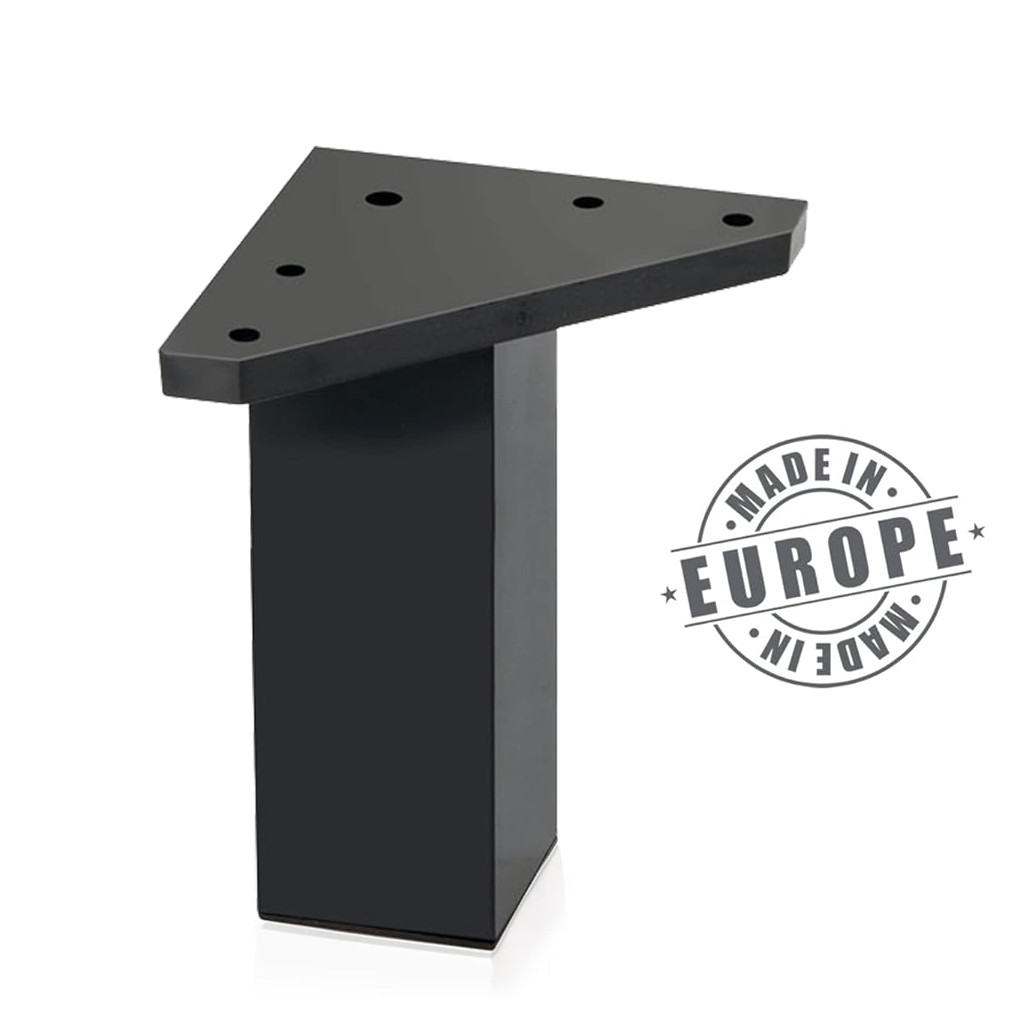 AL nožička hranatá nastaviteľná- 37x37 s platničkou 