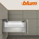 BLUM - Merivobox - sada výška E - BOXCOVER - blumotion - 40kg - Sivá matná
