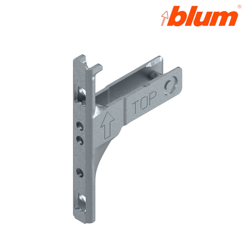 BLUM - Merivobox - upevnenie čela dolné na skrutky ZF4.10T2