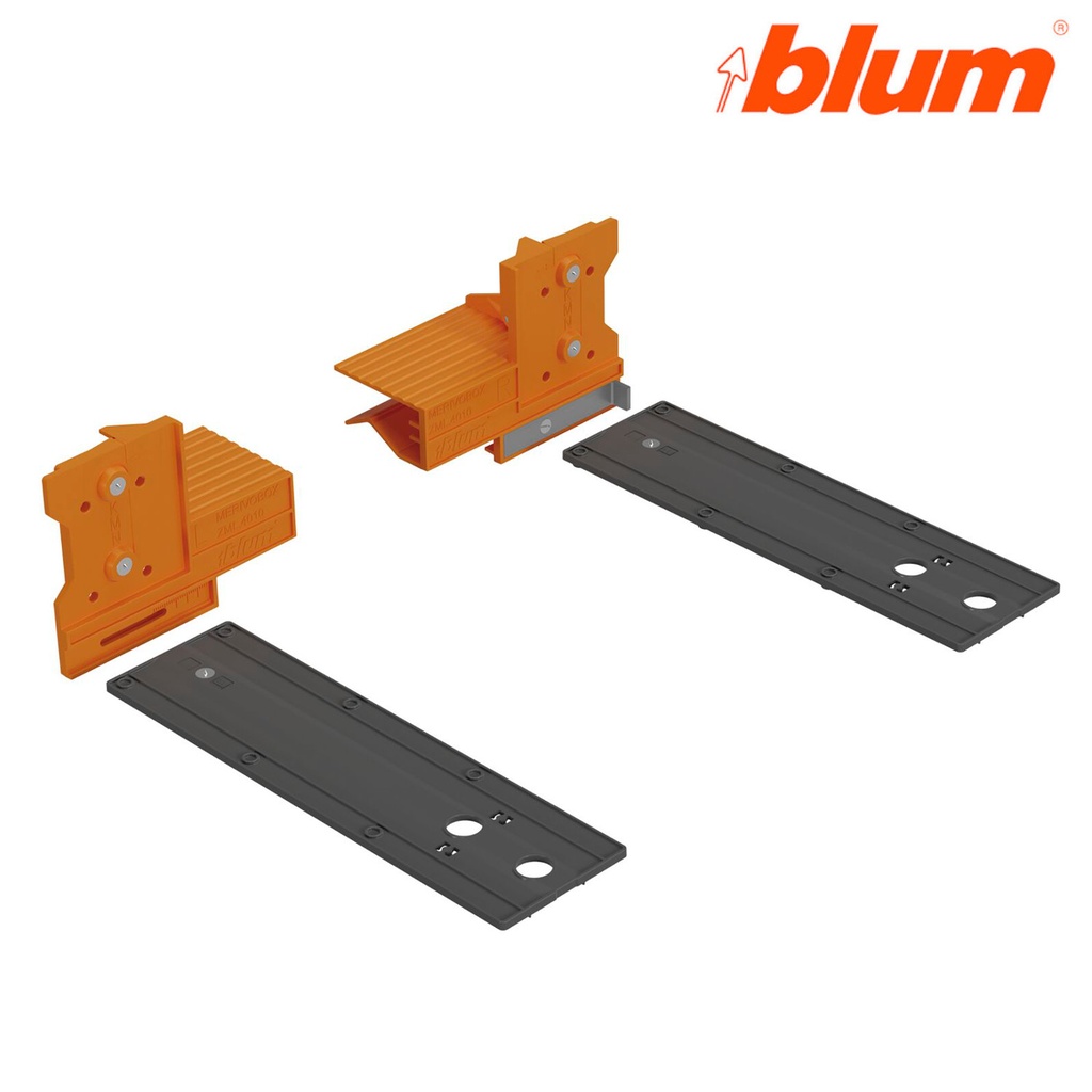 BLUM - s hrotmi pre MERIVOBOX, plast/oceľ - univerzálna šablóna 