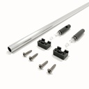 ML SYSTEM - PUSH to OPEN - VIVABOX na 18mm DTD /H86mm/ Biela - 3D - 1set 