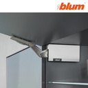  BLUM - AVENTOS HK TOP - KOMPLET SET - sada - BIELA - na plné dvere s tlmením