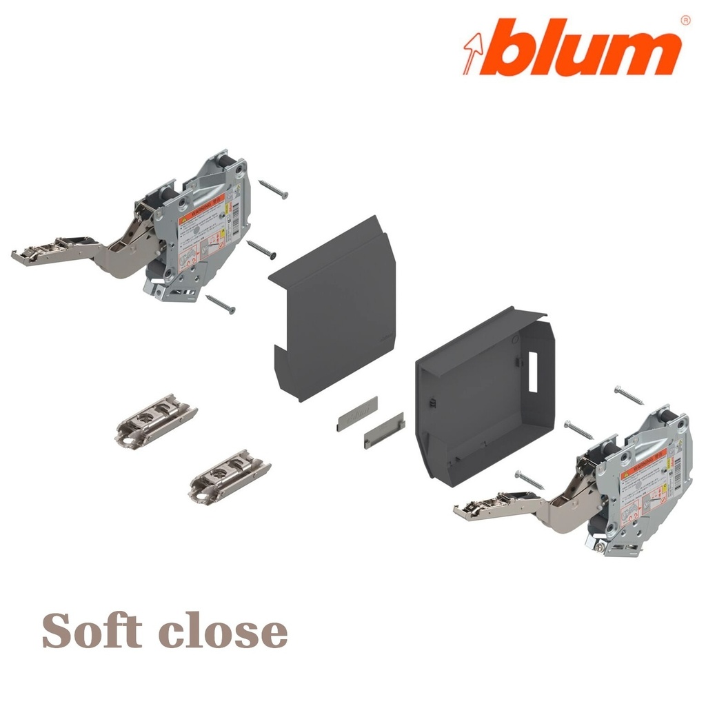  BLUM AVENTOS HK-S - sada - TMAVOSIVÝ s tlmením- Sila E / Sila C