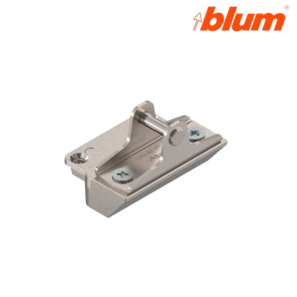 BLUM AVENTOS HK-XS upevnenie čela na úzke hliníkové rámy, skrutky /20K4101A/