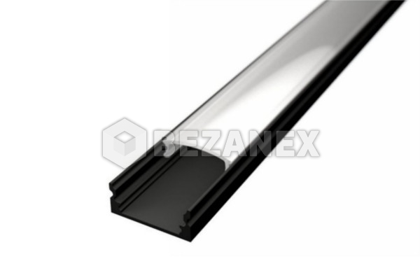 08 LED PROFIL  - Naložená s mliečnou krytkou 2M
