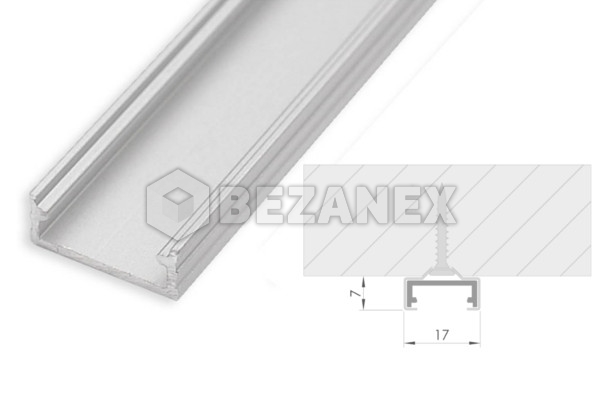 LED PROFIL  - 3m -  Naložená   /LL01/