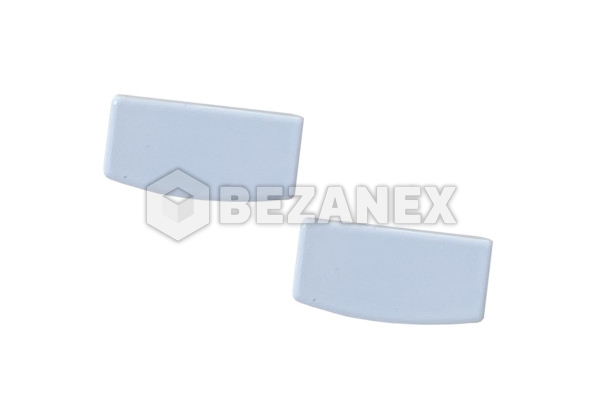 KONCOVKA  na lištu naloženú - Biela