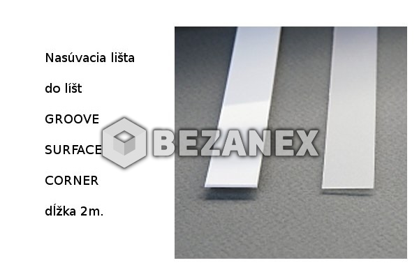 PVC nasuvacia mliečna - dĺžka 2m