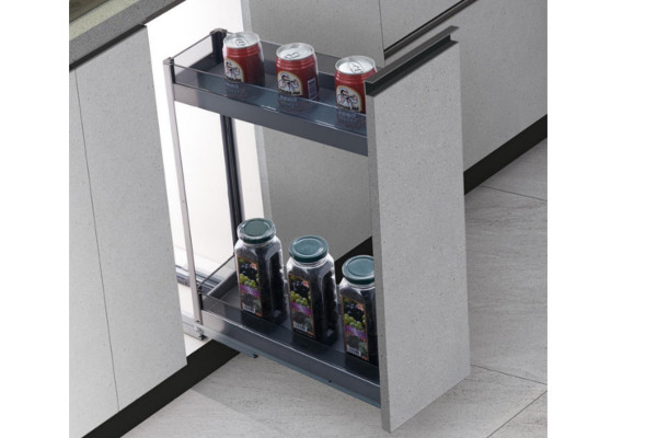 ML systems - Kôš spodný 150mm GLASS TITAN s tlmením /plnovýsuv/ 