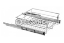 Výsuvný kôš do šatníka 900mm BEZ TLMENIA