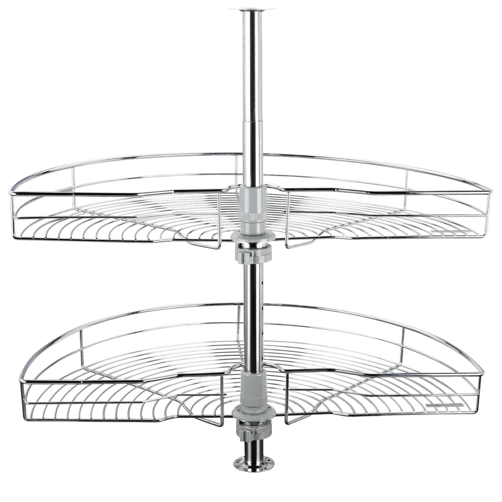 Karusel 180° lesklý chróm , priemer 735mm 