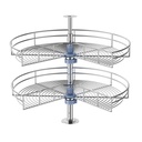 Karusel 270° lesklý chróm , priemer 715mm